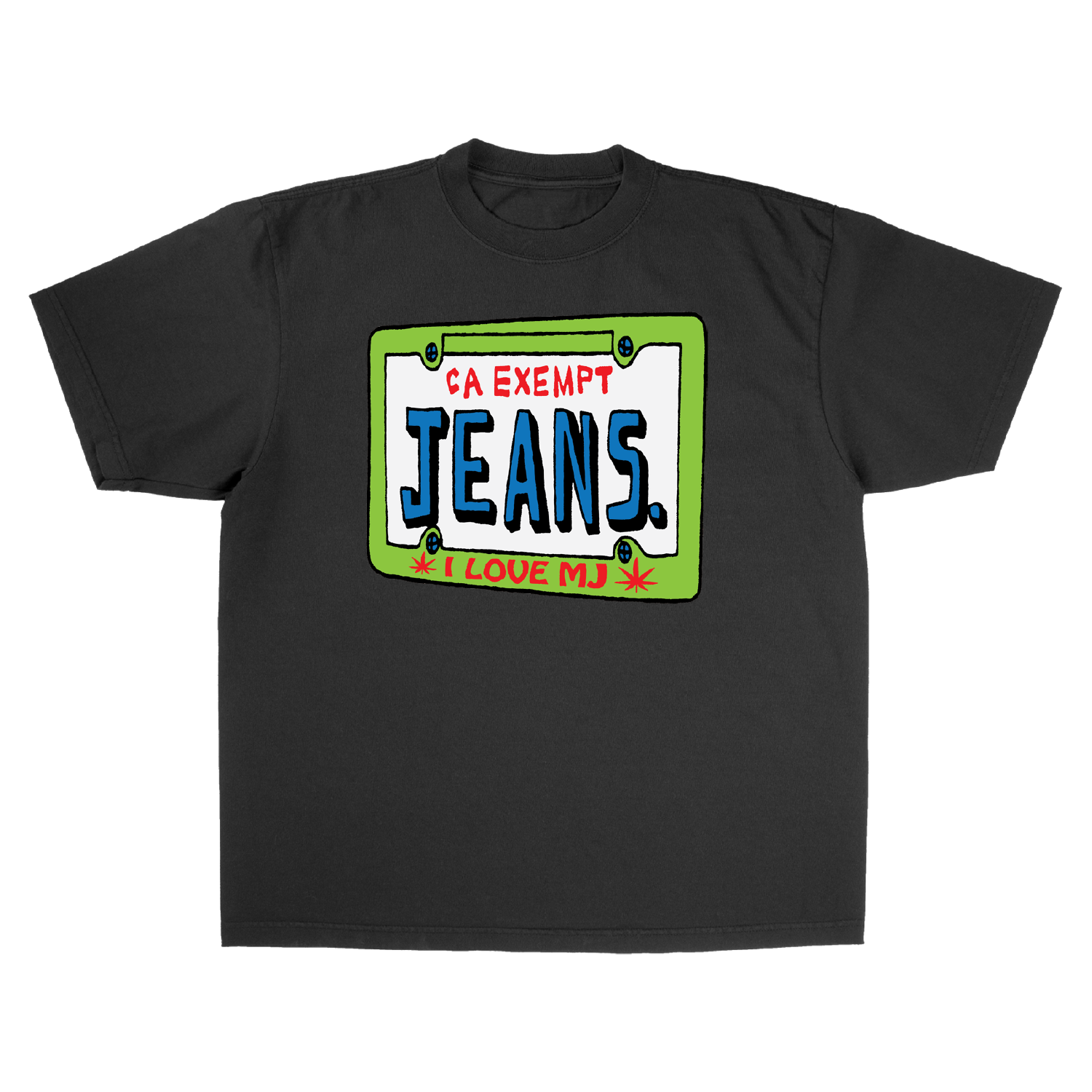 Car Plate Tee