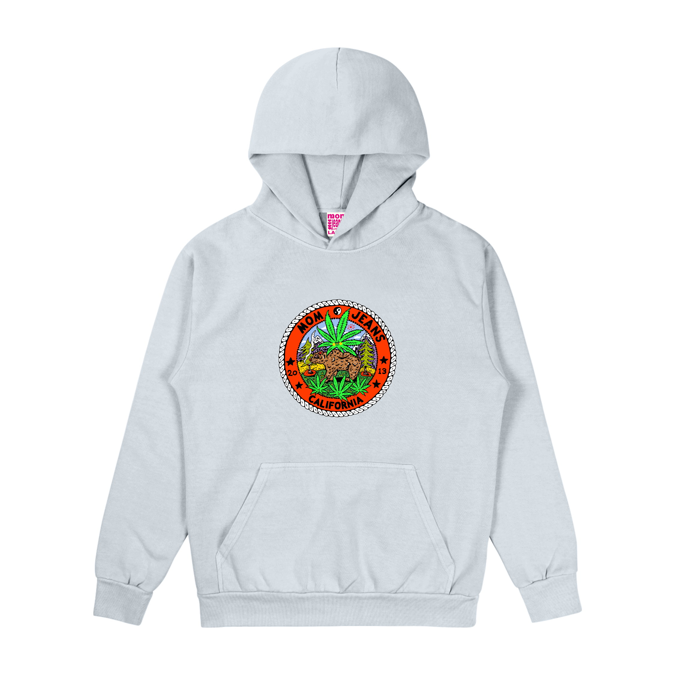 California Bear Hoodie - Grey